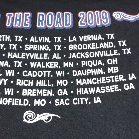 Neal McCoy On The Road 2019 Tour Cities on Back - Picture 3 of 8